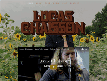 Tablet Screenshot of lucaschaisson.com